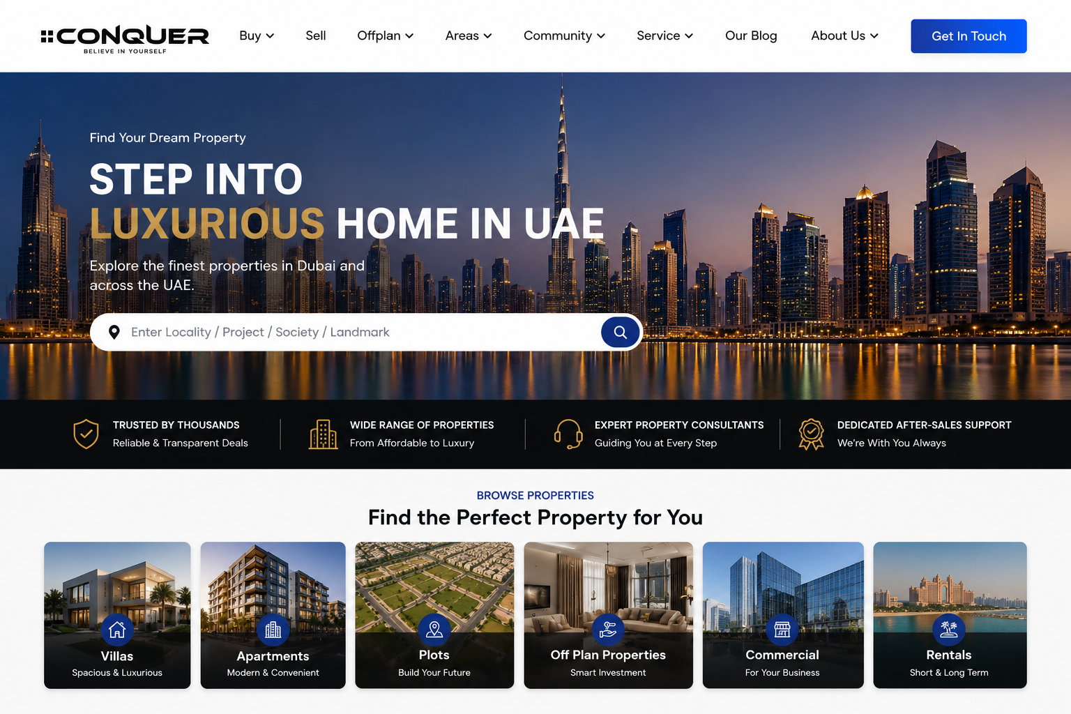 Conquer Real Estate UAE